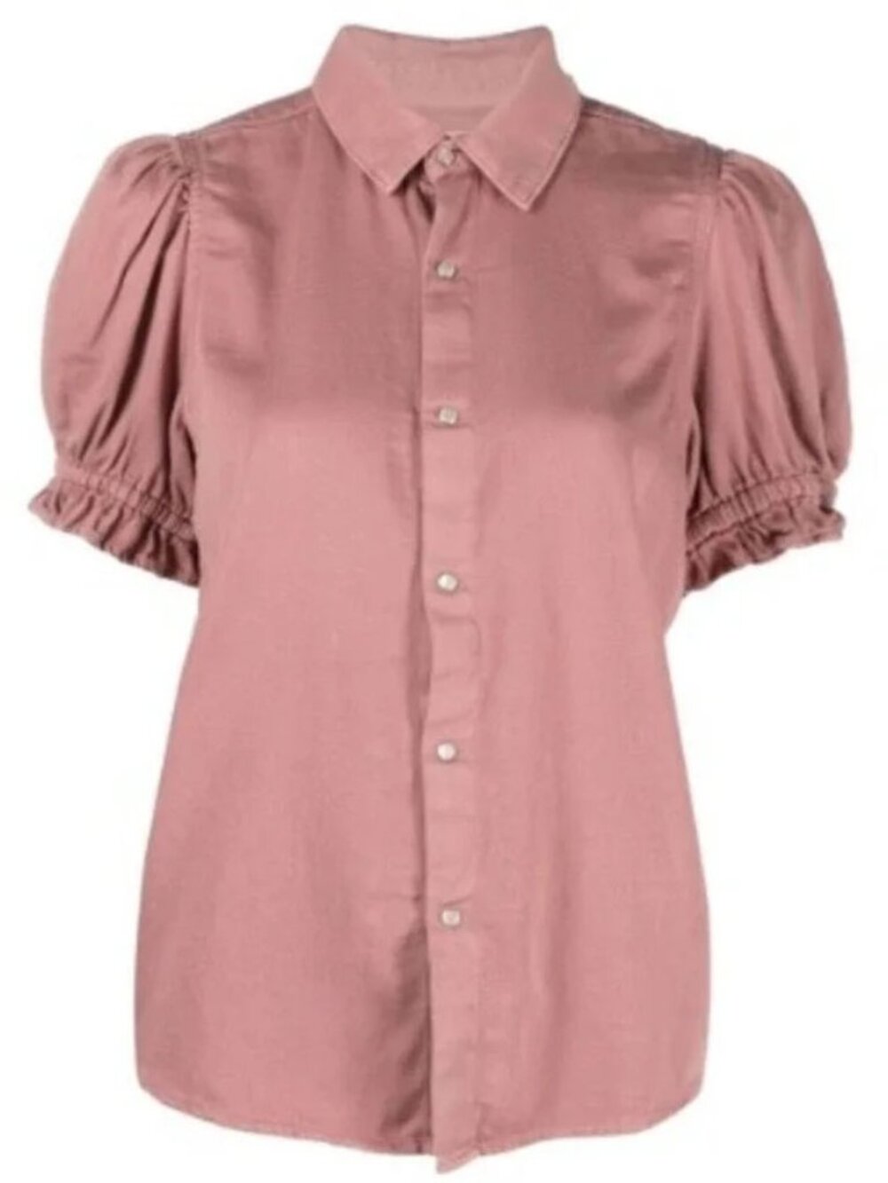 bs&sh Danee Popper Shirt Pink Rose Size 0 XS